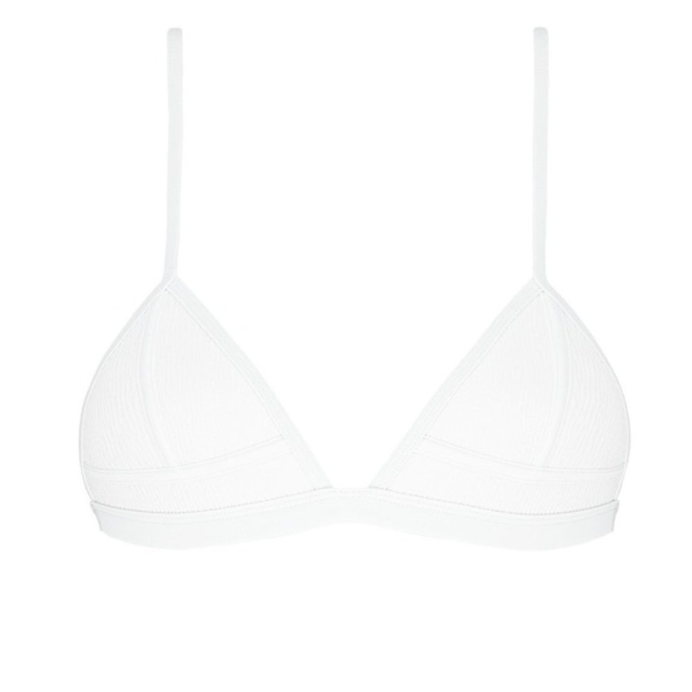White TRIANGL Bikini Top